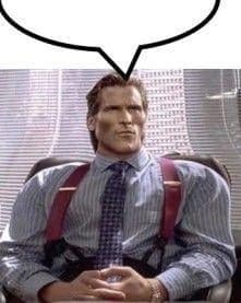 Un Día Como Hoy Pero del 2022... — meme de American Psycho