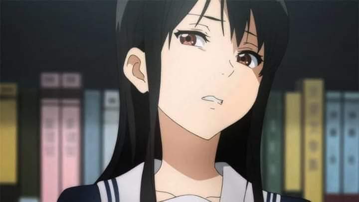 Anime Girl Gives Maximum Side-Eye — Anime Reaction meme