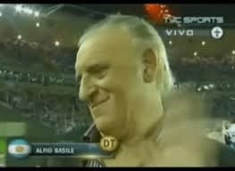 Basile Goes Shirtless You Gotta Close the Stadium — Argentina Futbol meme