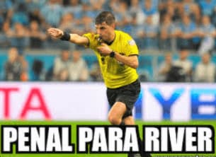 Referee Always Gives River the Penalty — Argentina Futbol meme