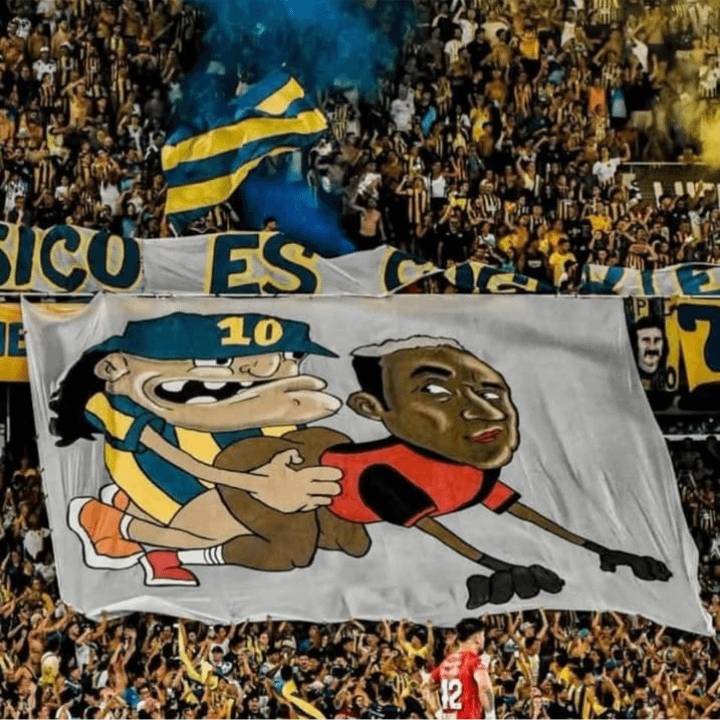 Rosario Central Banner Chokes the Rival