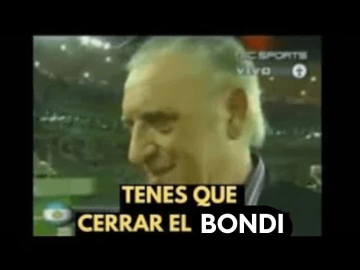 Bianchi Says You Gotta Close the Bus — Argentina Futbol meme
