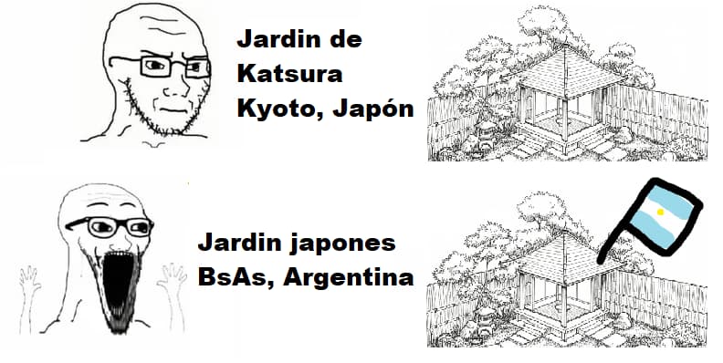 Jardín Japonés Buenos Aires — meme de Argentina Humor