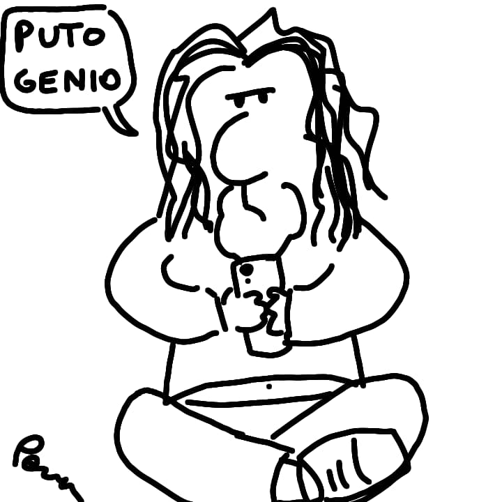Puto Genio Phone User — meme de Argentina Humor
