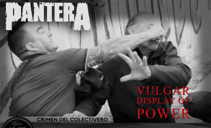 Bus Fight Becomes Vulgar Display of Power — Argentina News Parody meme