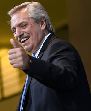 Alberto Thumbs Up — Argentina Politics meme