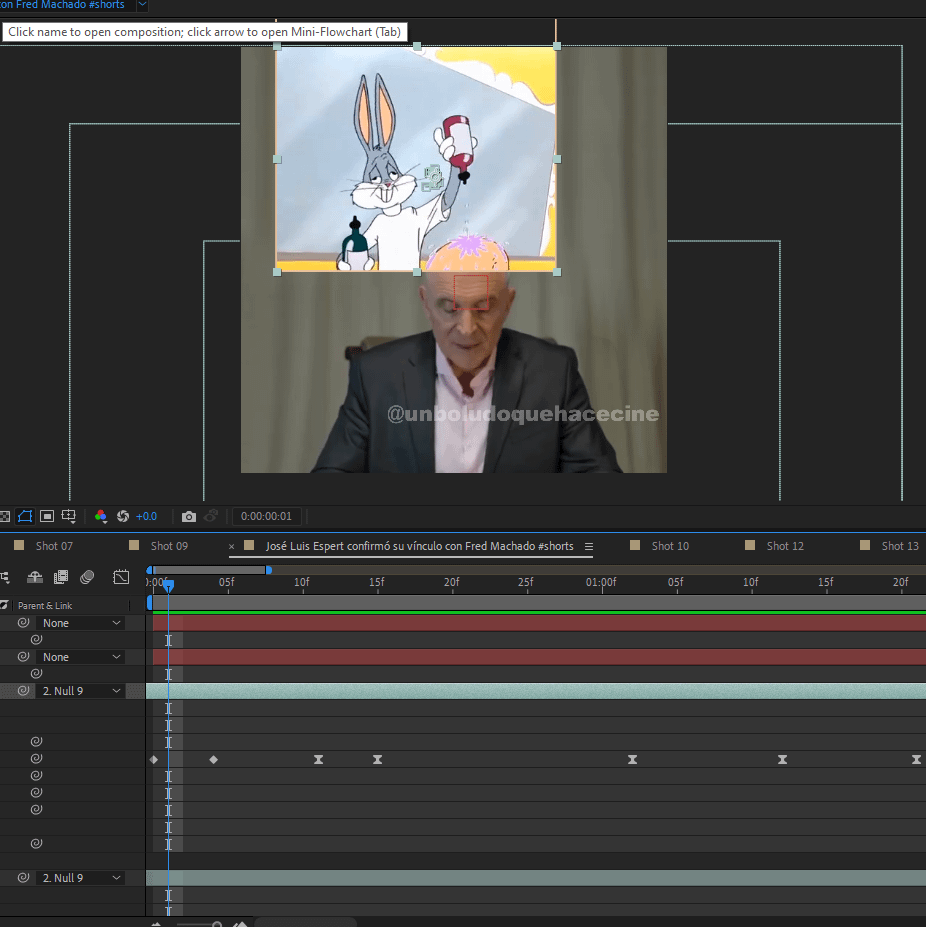 Bugs Bunny Crashes Espert's Interview