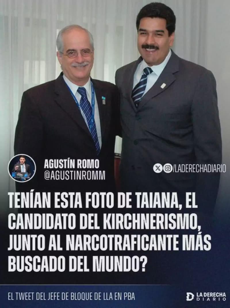 Taiana Con Maduro — Argentina Politics meme