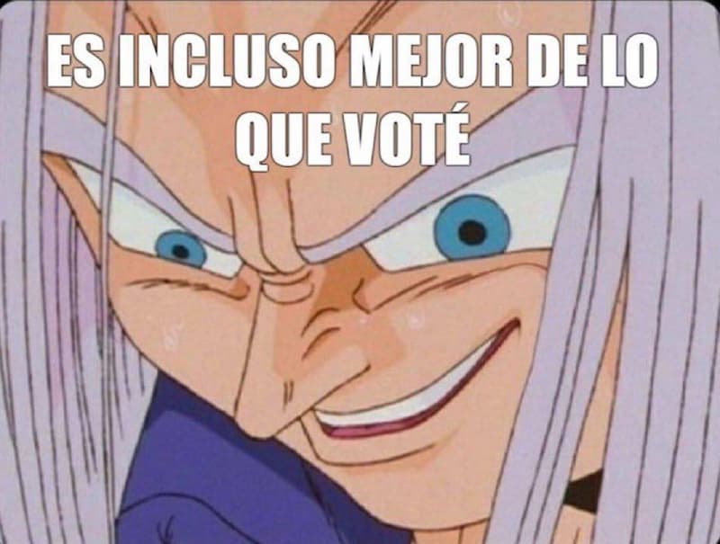 Trunks Se Ríe: Esto Está Mejor que lo que Voté