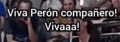 Long Live Perón Comrade Cheering — Argentina Politics meme