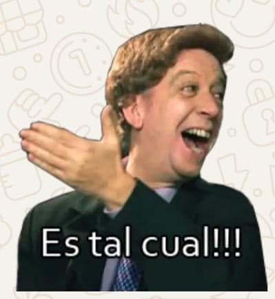 Un poco de shitposting (robado de por ahí) — Argentina Tv meme