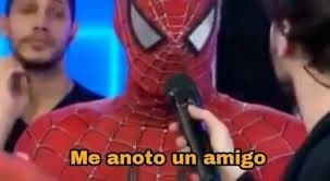 Spider-Man Signs Up as Your Friend — Argentina Tv meme