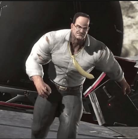 Impossibly Buff Nerd With Banana Necklace — Buffed Character meme