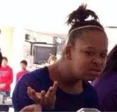 La Nena Levanta Las Manos En Total Confusión — meme de Confused Girl Reaction
