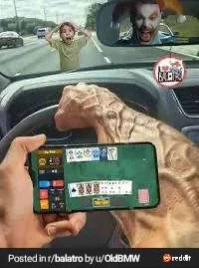 PRIMER AUTO. LO LOGRÉ MUCHACHOS. — Cursed meme