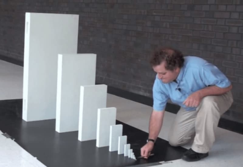 *ruido de mate* — Domino Effect meme