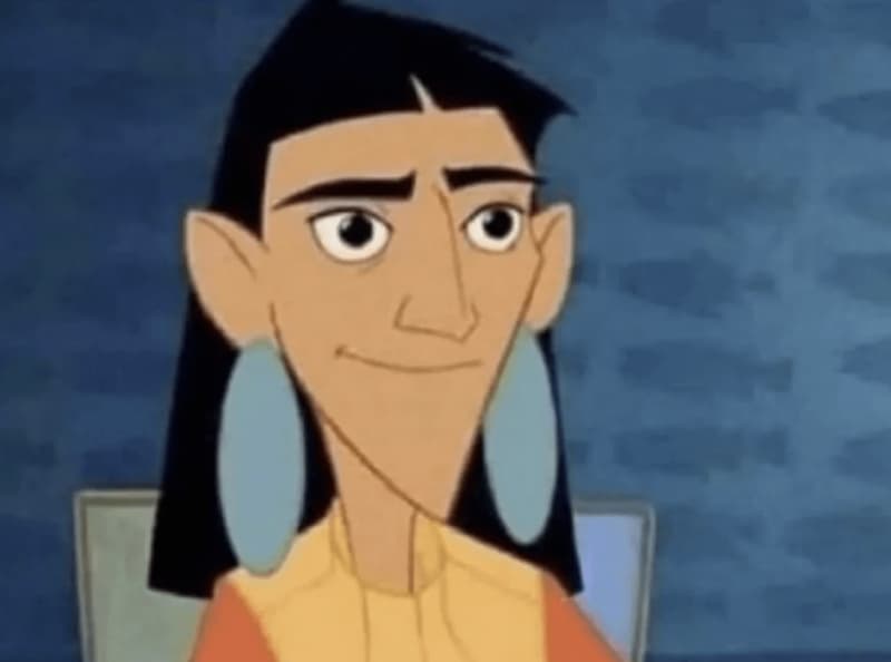 Kuzco's Smuggest Smirk Face — Emperors New Groove meme