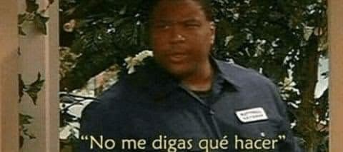 Julius Dice No Me Digas Qué Hacer — meme de Everybody Hates Chris