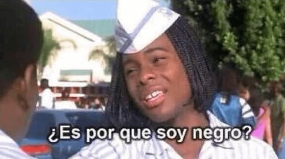 Ed Asks Is It Because I'm Black — Good Burger meme