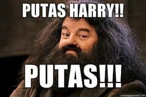Esto no va a parar — Harry Potter Reaction meme