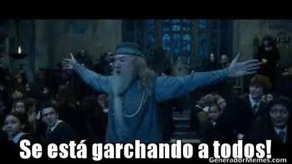 Esto no va a parar — meme de Harry Potter