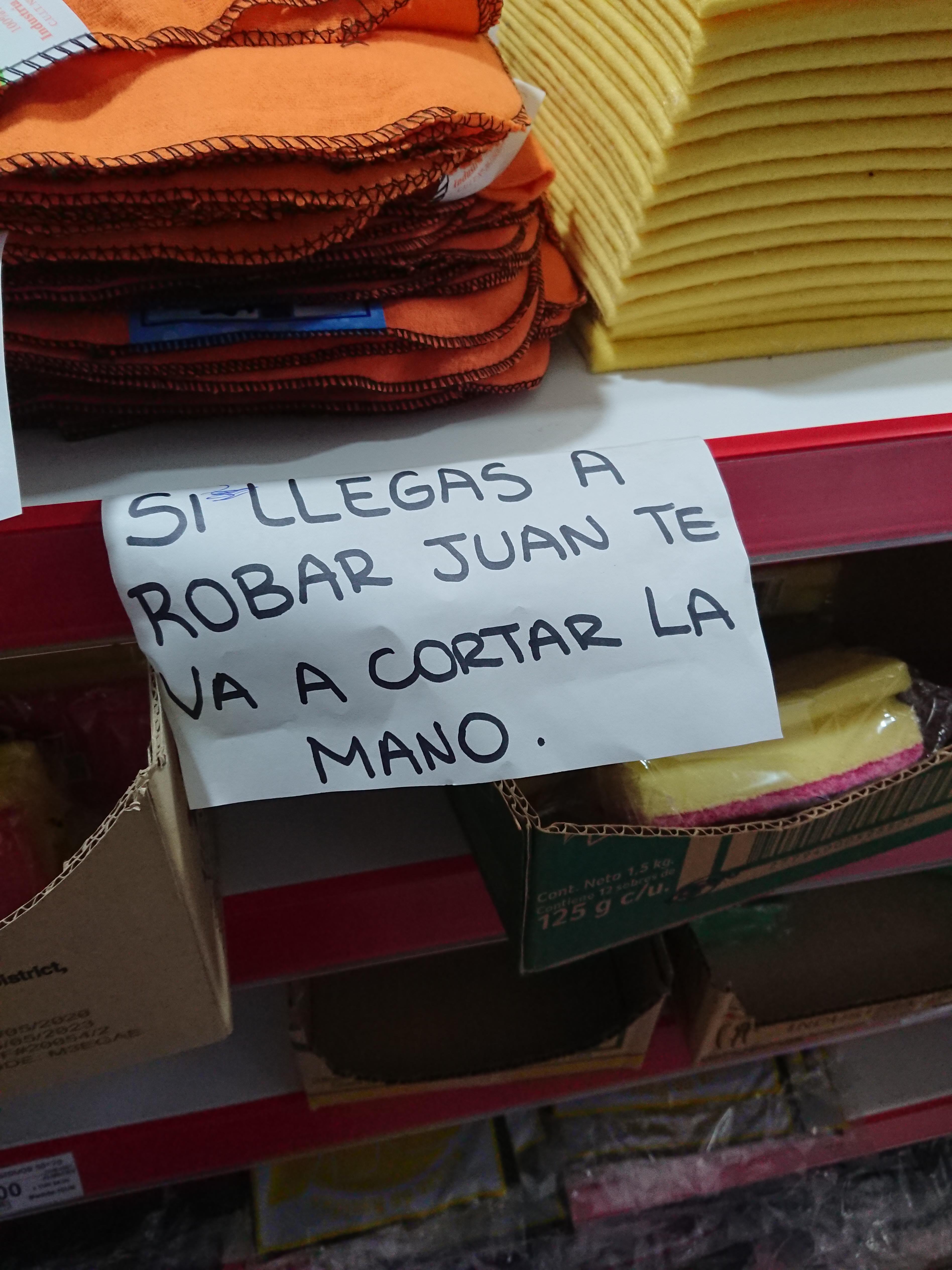 Amenaza de Juan Cortamanos