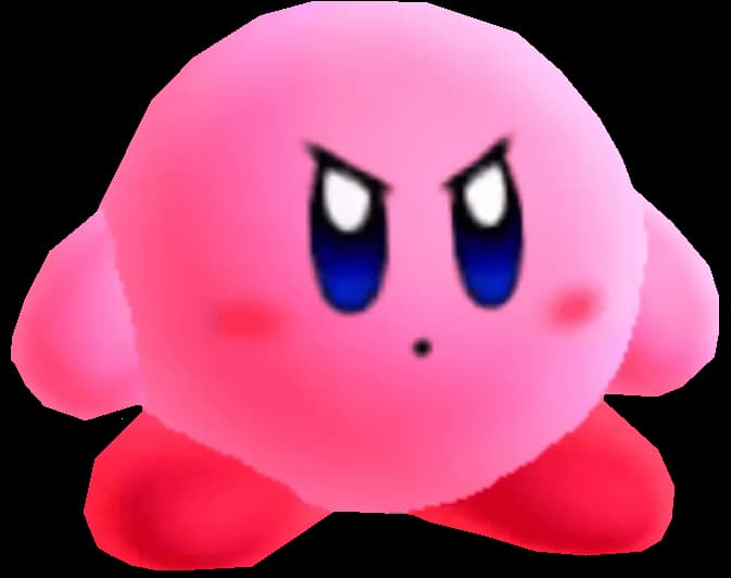 QUIEN LO HIZO ENOJAR??? — Kirby meme