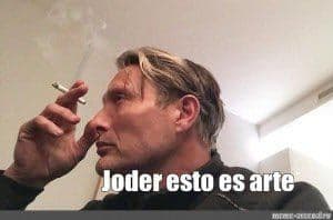 Mads Mikkelsen Says Damn This Is Art — Mads Mikkelsen Appreciation meme