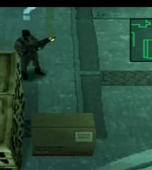 Snake Hides In The Cardboard Box — Metal Gear Solid meme