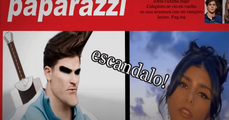 Es una locura, esta demente — Paparazzi Magazine Parody meme