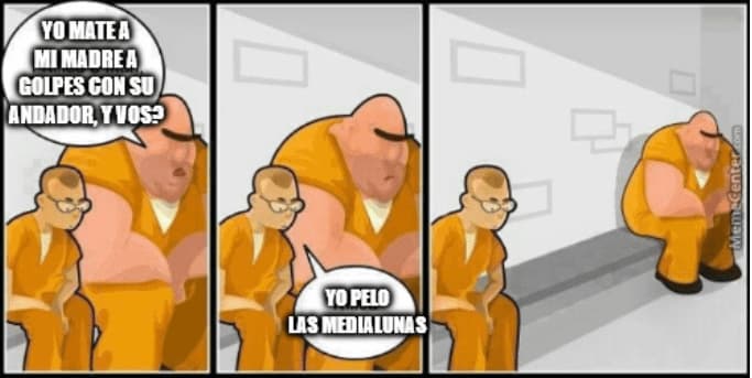 Prisoner Confesses to Peeling Medialunas — Prisoners Talking meme