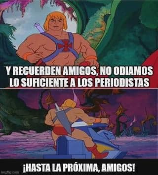 He-Man Consejo a los Periodistas — Reaccion Espanol meme