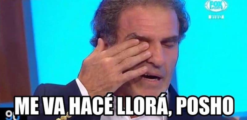 Me Va Hacé Llorá Posho — meme de Reaccion Espanol