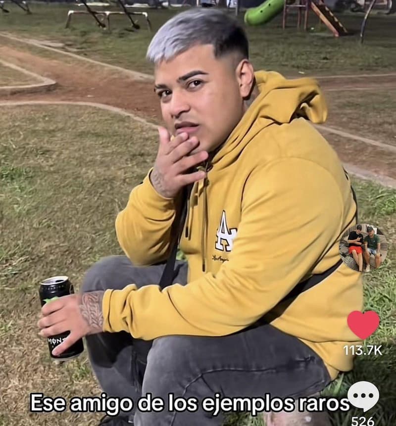 Ese Amigo de los Ejemplos Raros — meme de Reaction