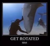 Get Rotated Idiot — meme de Reaction