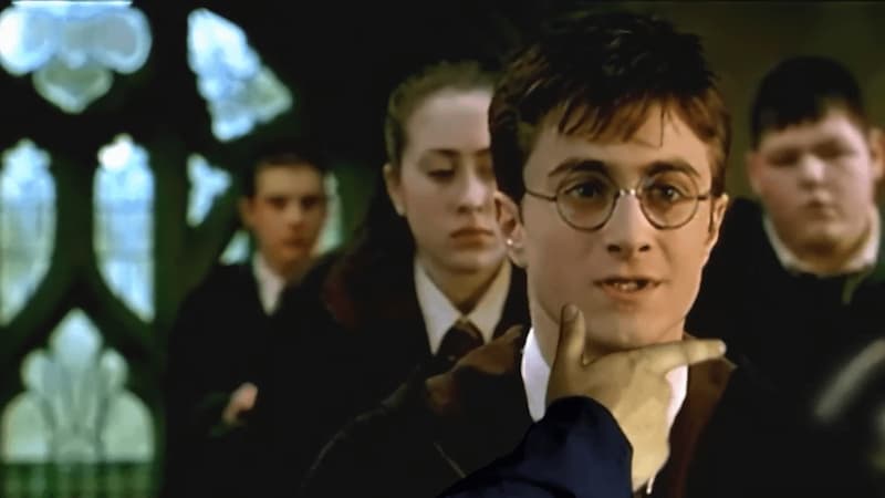 Harry Potter Pointing Wand — meme de Reaction