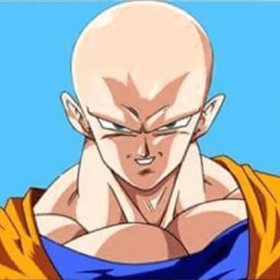 Smug Krillin Dragon Ball — Reaction meme