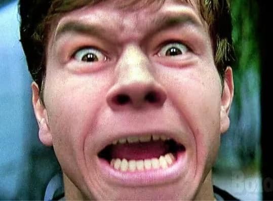 La Cara de Terror de Mark Wahlberg en Fear — meme de Reaction