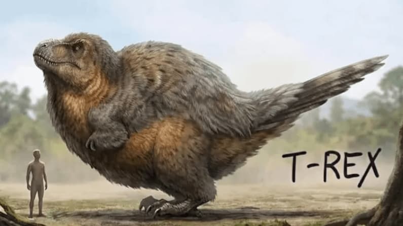 Accurate Feathered T-Rex Is Bigger Than You Think — Science Humor meme
