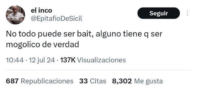 Not Everything Is Bait Tweet — Screenshot Tweet meme