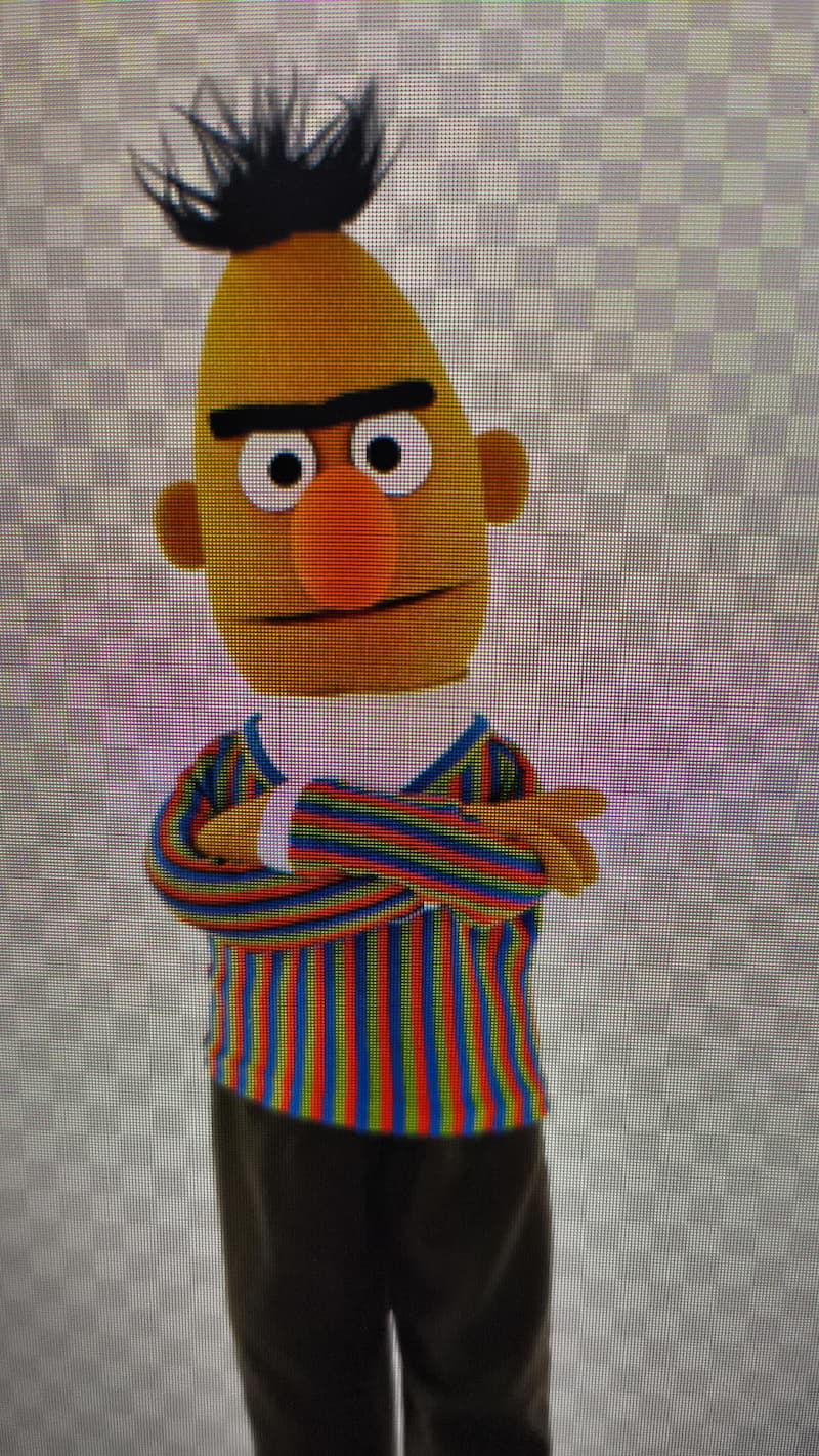 Beto Tiene Esa Mirada de Sabelotodo — meme de Sesame Street Reaction