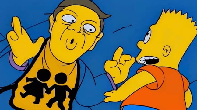 Simpsons Bart Skinner Chalkboard — Simpsons meme