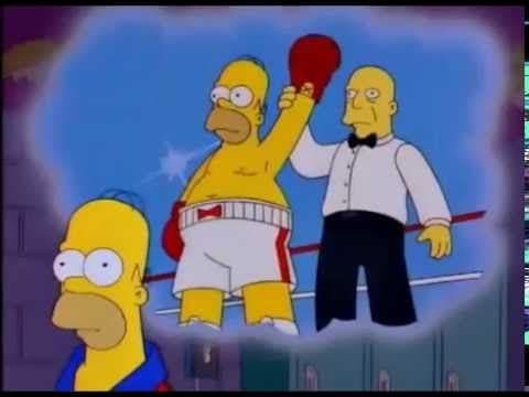 Homer Boxing Victory — Simpsons meme
