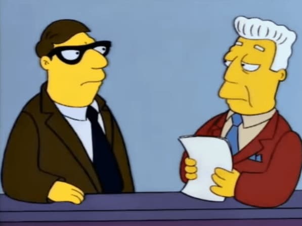 Homer In Bad Disguise Interviewed On Live TV