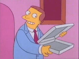Lionel Hutz Abre Su Maletín Completamente Vacío — meme de Simpsons