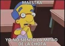 Milhouse No Siento La Mitad