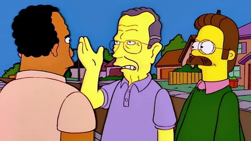 Moe Talking To Carl — Simpsons meme