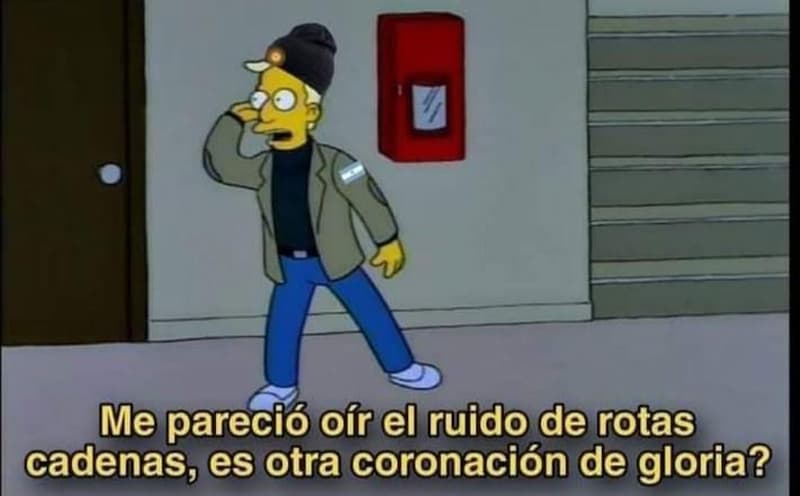 Burns Hears the Sound of Broken Chains — Simpsons meme