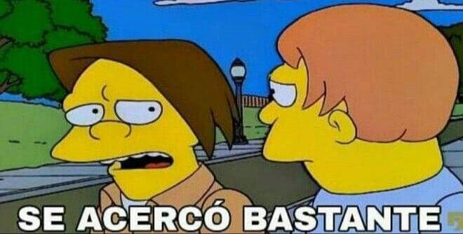 Rayos... es el brayan — Simpsons meme
