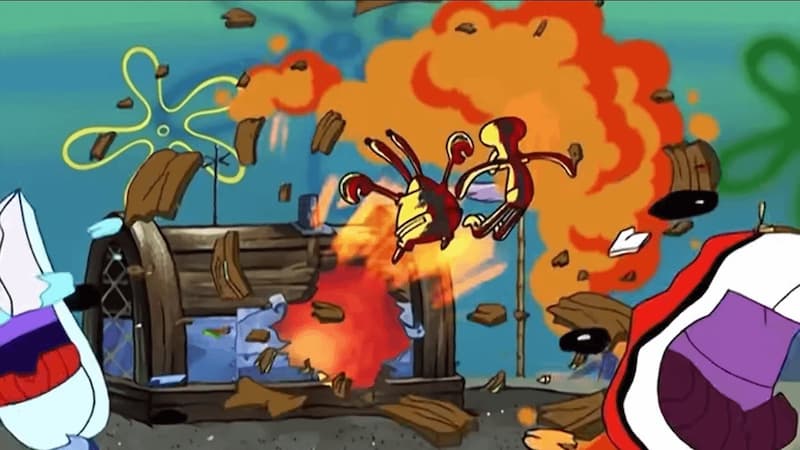 Golazo olímpico de Di Maria a Boca!! — Spongebob meme